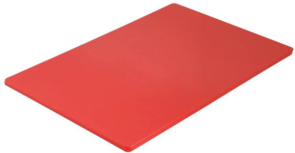 96''x48'' Cutting Board Poly Top 19mm / 0.75 inch Red CT-19R