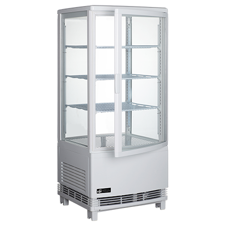 16.7" EFI Countertop Refrigerated Display Case 2.8 Cu.Ft., CGCM-1738-W