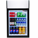 CHEF 18'' Countertop Glass Door Mini Display Beverage Cooler 68L Capacity, SC68B