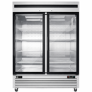 54″ EFI 2 Door Glass Reach in Freezer 44.8 Cu.Ft., F2-54GDSVC