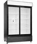Kool-It 52" Double Sliding Glass Door Display Cooler 40.8 Cu. Ft. KSM-50