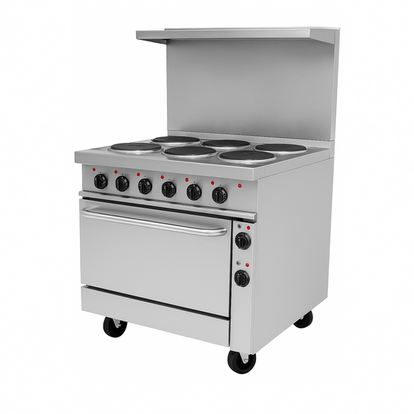 Sinco Signature 6 Burner 36" Electric Range & Oven SC-81