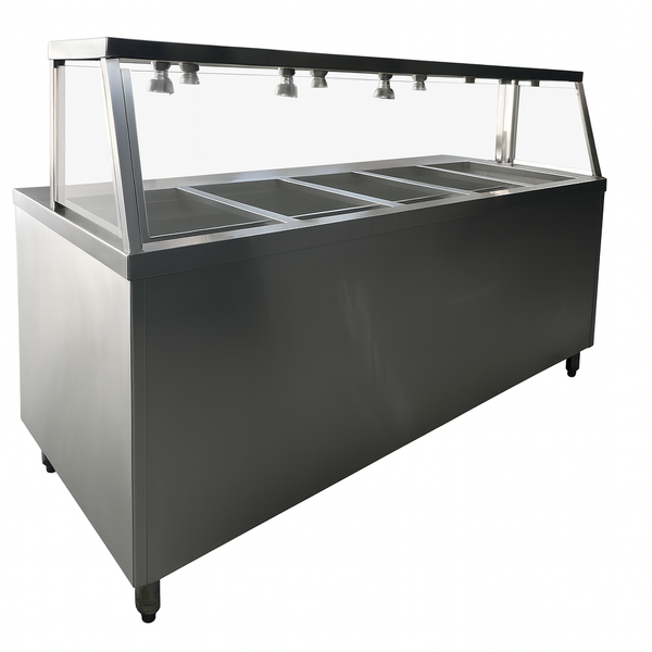 72" Steam Hot Buffet Table Used FOR02303