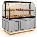 Alaska Line 55'' Pastry Dry Display Case HIT-01B