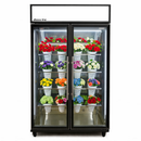 Alaska-Line Floral Showcase Refrigerator 54'' - Special Cooling System For Flowers 53.4 Cu.Ft. HIT-809
