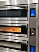 Alaska-Line Electric with Steam Option Bakery Three Deck Oven HIT-441