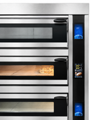 Alaska-Line Electric with Steam Option Bakery Three Deck Oven HIT-441