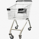 Heavy Duty Grocery Store Shopping Cart 80L HBR-3085