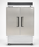 54'' Alaska-Line Reach in Double Solid Door Cooler 50 Cu.Ft., HIT-406