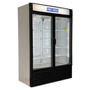 54" Pro-Kold Double Glass Door Display Freezer 32 Cu.Ft.   DURF-32W