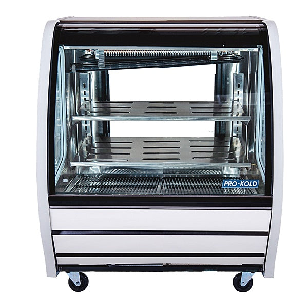 40" Pro-Kold Deli Case White 14 Cu.Ft., DDC-40W