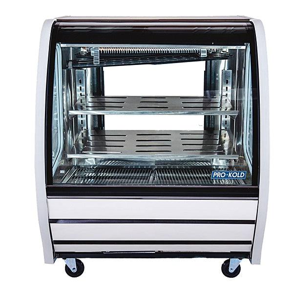 40" Pro-Kold Deli Case White 14 Cu.Ft - DDC-40W