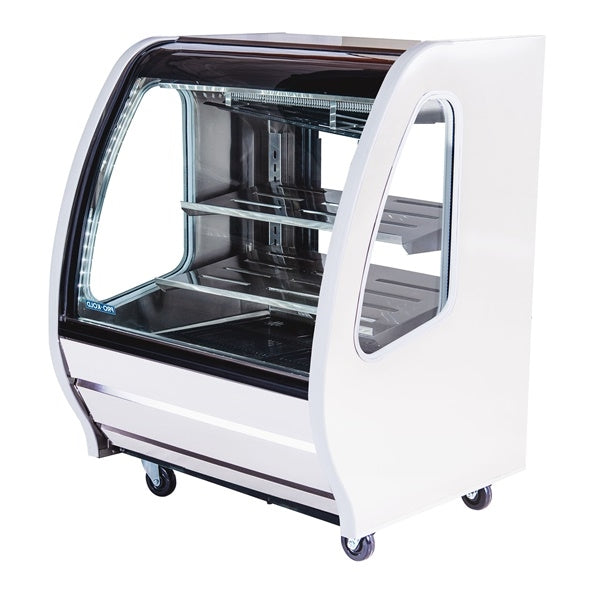 40" Pro-Kold Deli Case White 14 Cu.Ft - DDC-40W