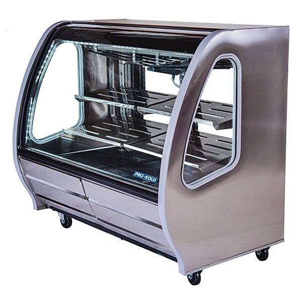 56" Pro-Kold Deli Case Stainless Steel 21 Cu.Ft., DDC-60SS