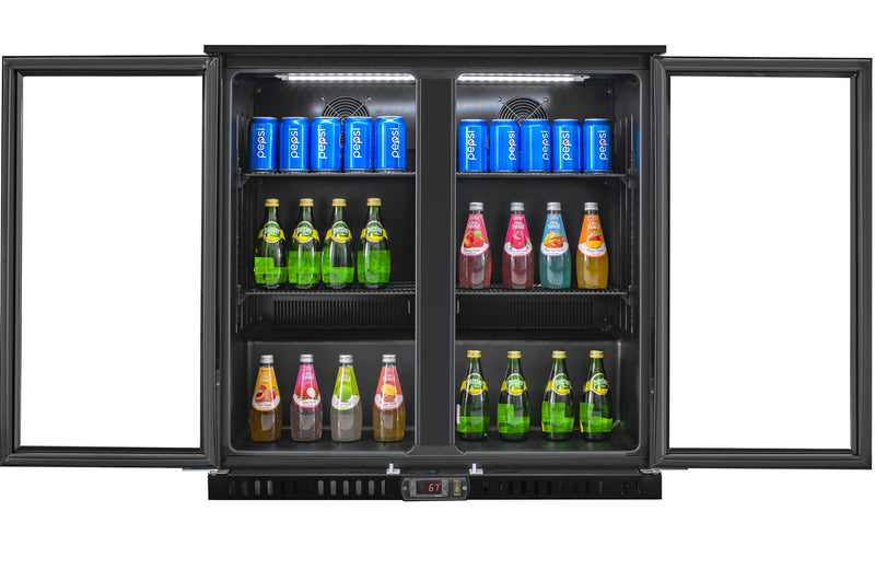 35'' Alaska-Line Back Bar Cooler 208L Capacity, HIT-25