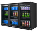 53'' Alaska-Line Back Bar Three Door Cooler Sliding Door HIT-24