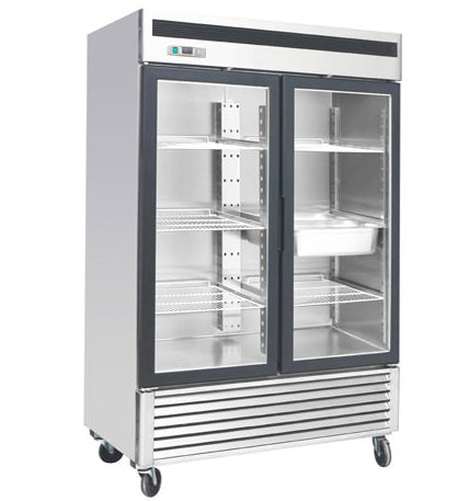 54″ EFI 2 Door Glass Reach In Cooler 44.8 Cu.Ft., C2-54GDSVC