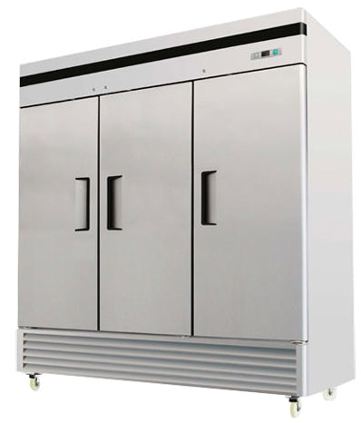 82″ EFI 3 Door Solid Reach In Refrigerator 68 Cu.Ft., C3-82VC