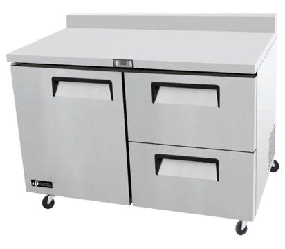 EFI 60″ Worktop Refrigerator With 1 Door & 2 Drawers CWDW2-60VC