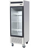 27″ EFI 1 Door Glass Reach In Freezer 19.1 Cu.Ft., F1-27GDSVC