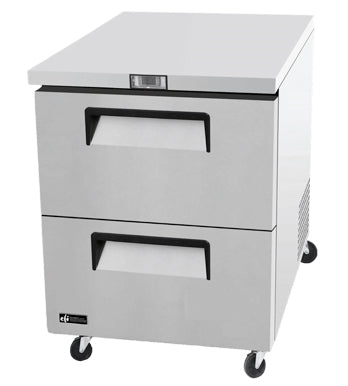 EFI 27.5″ Undercounter Freezer With 2 Drawers FUDW2-27VC