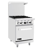 EFI 24″ Propane Range With 4 Open Burner RCTRS-4B-P