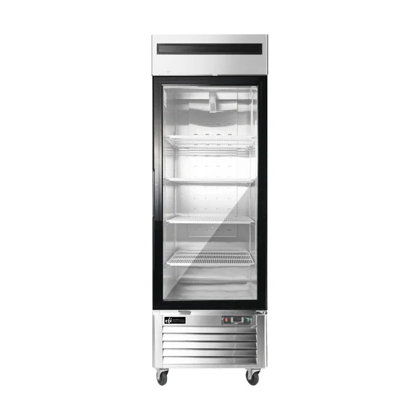 EFI 27" Bottom-Mount Glass 1-Door Ice Cream Freezer - 19.1 Cu. Ft. FI1-27GDSVC