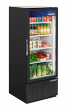 Habco 24" 4-Shelf Single Glass Door Refrigerated Merchandiser ESM12HC