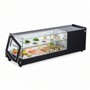 69'' Omcan Square Glass Refrigerated Sushi Case - 44395