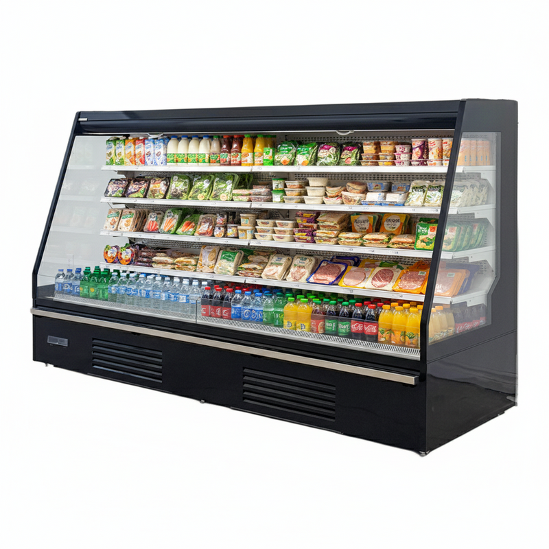102'' Alaska Line Low Profile Open Merchandiser HIT-602 - Sinco