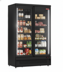 New Air 49″ 2 Swing Door Glass Refrigerator Merchandiser – All Black NGR-49-HB