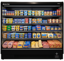 Alaska-Line 76'' Open Air Merchandise Display Cooler w/ Curtain 31.7 Cu.Ft. HIT-23