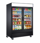 48'' EFI Double Glass Door Display Cooler 25 Cu.Ft C2-49GDVCX