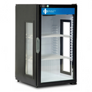QBD 21.6" Single Glass Door Countertop Cooler w/Side Glass DC7HG-HC