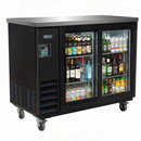 Ikon 49.1" Two Sliding Glass Door Bar Cooler - 12 Cu.Ft. IBB-49-2G-24SD