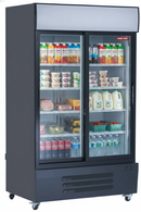 New Air 55" Two Sliding Glass Door Merchandiser NGR-115-S