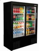 Habco 47" 8-Shelf Double Sliding Door Merchandising Refrigerator ESM14SL60HC
