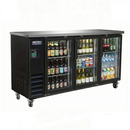 Ikon 73.1" Three Glass Door Bar Cooler - 20 Cu.Ft.,  IBB-73-3G-24