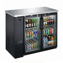 EFI 60″ 2 Door Glass Back Bar Refrigerator CBBGD2-60CC