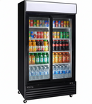 44" Kool-It Double Sliding Glass Door Display Cooler - 31 Cu. Ft. KSM-36