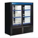 QBD 39.5" Double Glass Slide Door Cooler Pass Thru CD3354CPT-HC