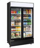 Kool-It 44.5" Double Glass Door Display Cooler - 31.1 Cu. Ft KGM-36