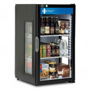 QBD 21.6" Single Glass Door Countertop Cooler w/Side Glass DC7HG-HC