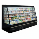Alaska-Line 101'' Glass Door Merchandiser Cooler 4 Swing Doors 30 Cu.Ft. Capacity – HIT-603