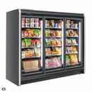 92" Alaska Line Three Glass Door Freezer Remote HIT-1515F