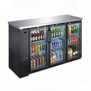 EFI 72″ 3 Door Glass Back Bar Refrigerator CBBGD3-72CC