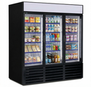 QBD 78.1" Triple Glass Slide Door Cooler CD69-HC