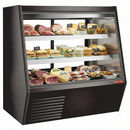 New Air 72″ Gravity Coil Angled Glass 2 Door Floor Refrigerated Display Case NDDC-72-GC
