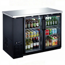 New Air 49" Two-Glass Door Back Bar Refrigerator with 339L Capacity NBB-48-SG-N