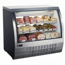 36″ EFI Curved Glass Refrigerated Deli Display Case 12 Cu.Ft - CDC-36